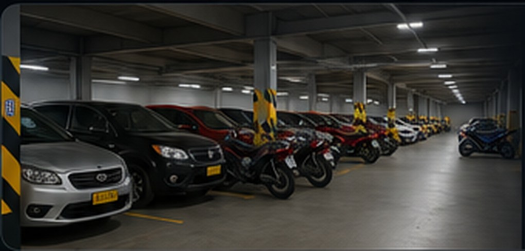 Parqueadero para motos y carros